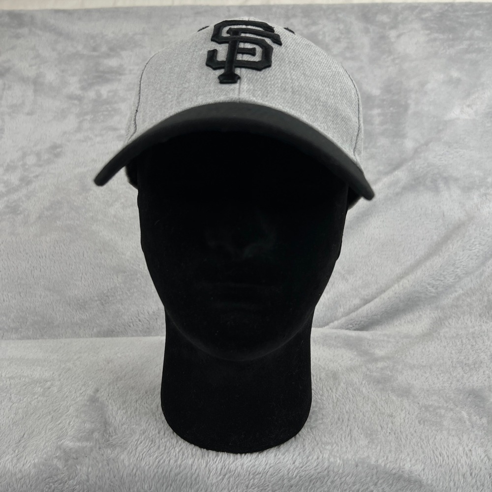 San Francisco Giants Snapback Hat OSFM Gray Black Dignity Health Promo MLB Cap